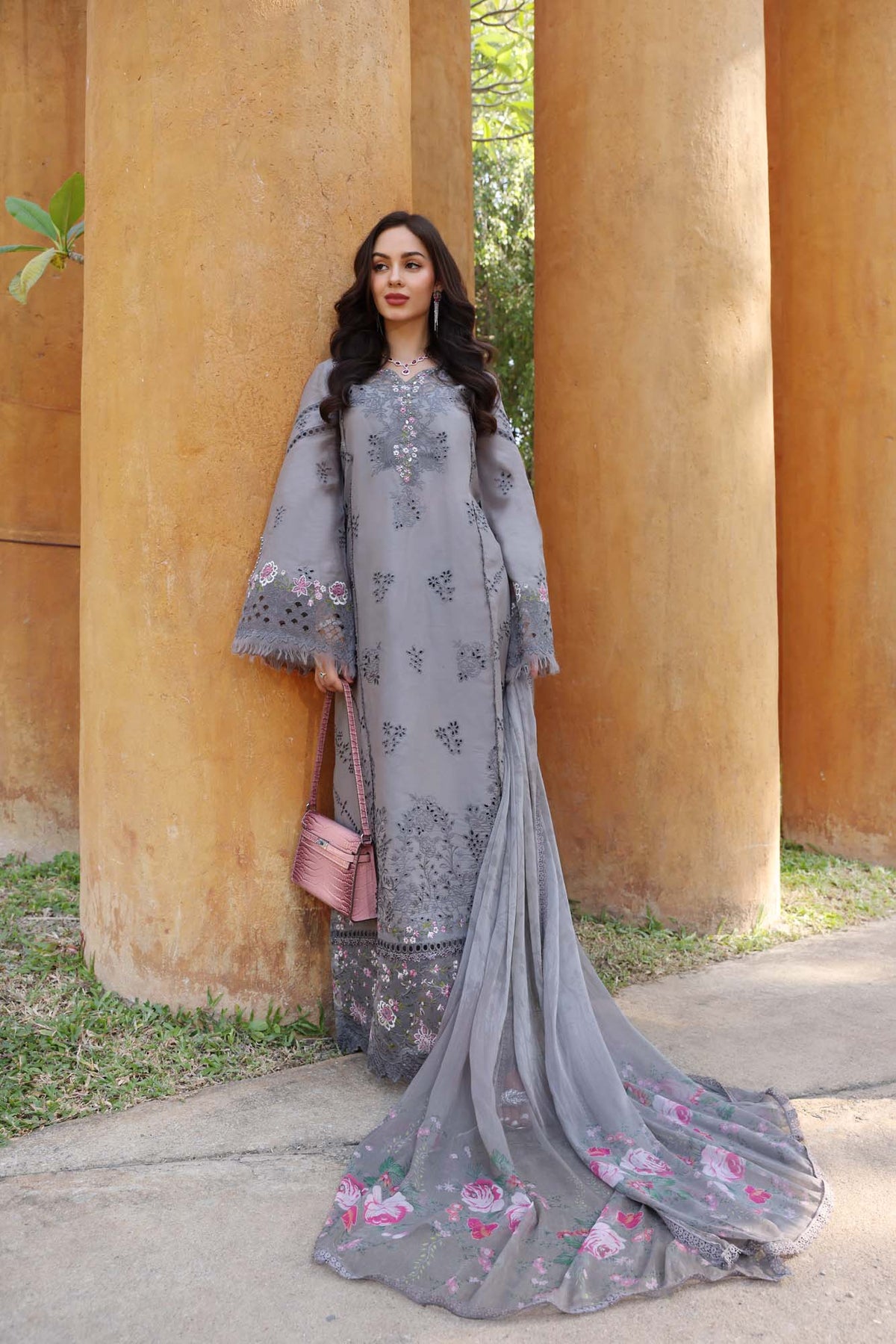 Noor by Saadia Asad | Eid Luxury Laserkari 25 | D2-B -  Noor by Saadia Asad Ladies Clothes - Original Designer Dress - House of Maryam