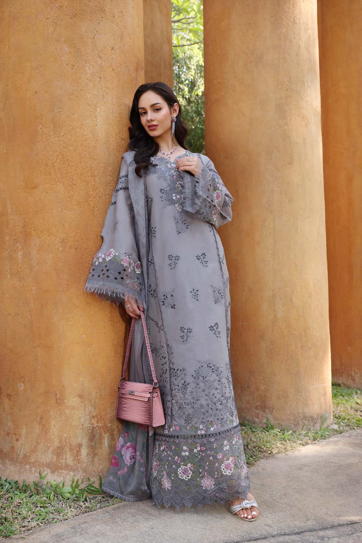 Noor by Saadia Asad | Eid Luxury Laserkari 25 | D2-B -  Noor by Saadia Asad Ladies Clothes - Original Designer Dress - House of Maryam