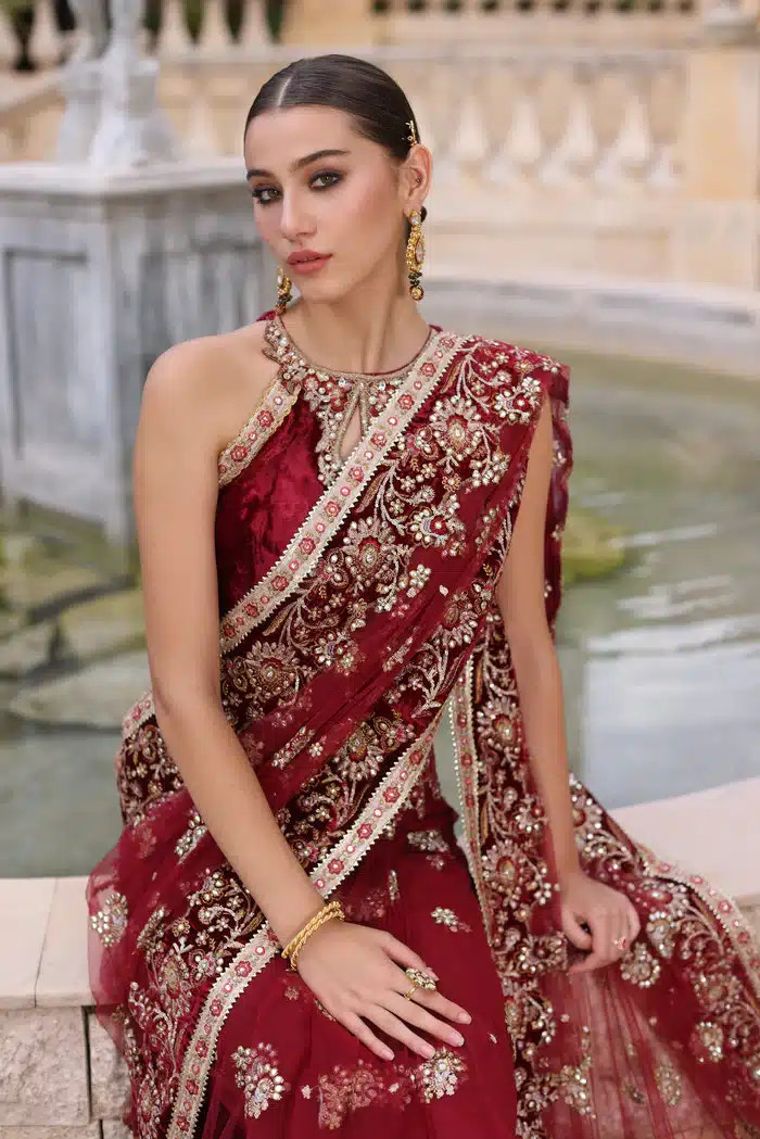 Noor by Saadia Asad | Kaani Wedding Formals 23 | D5 -  Noor by Saadia Asad Formal - Original Designer Dress - House of Maryam