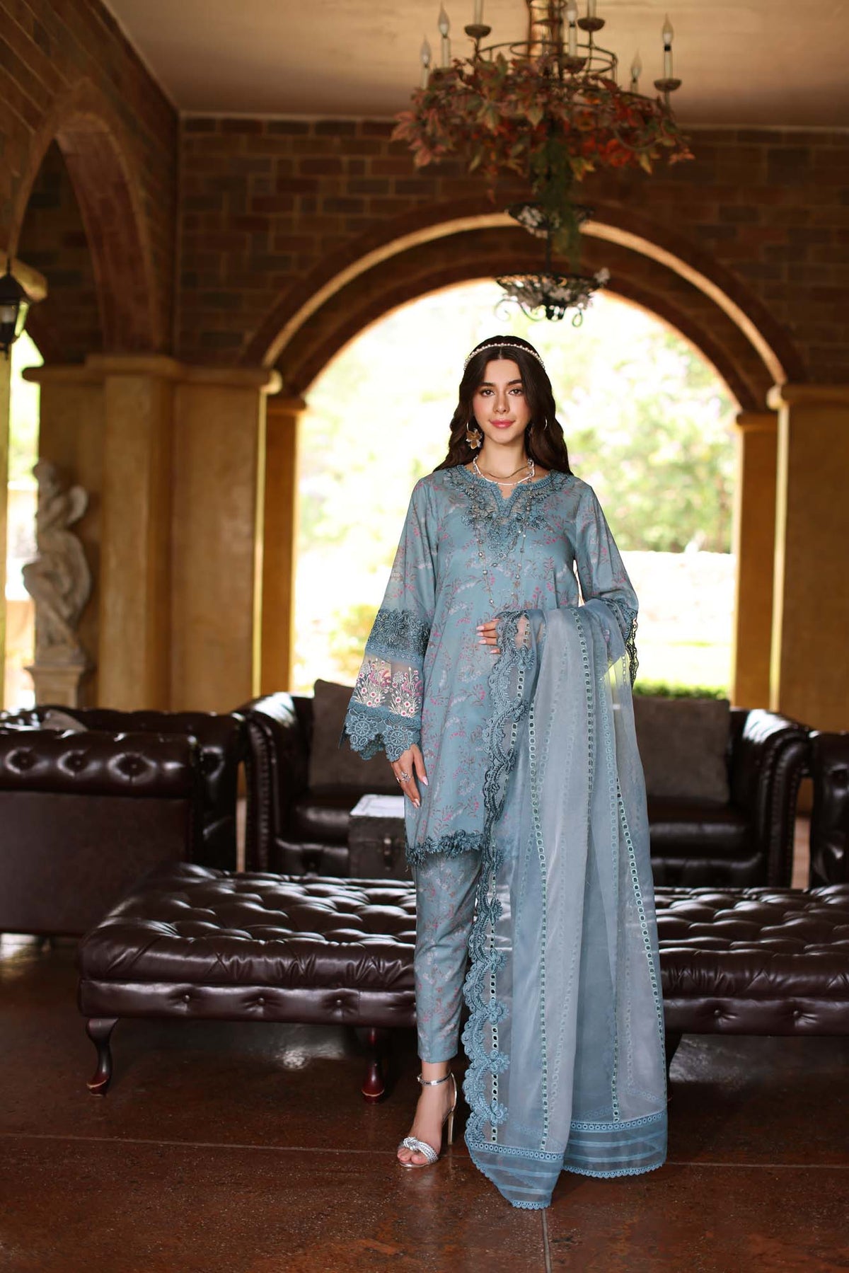 Noor by Saadia Asad | Eid Luxe Printkari 24 | D2 -  Noor by Saadia Asad Luxury - Original Designer Dress - House of Maryam