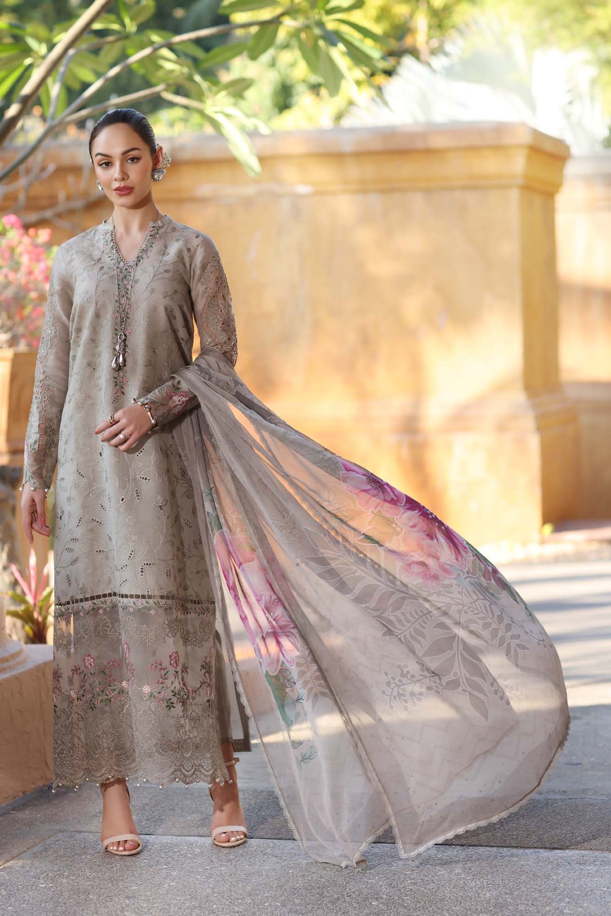 Noor by Saadia Asad | Eid Luxury Laserkari 25 | D1-B -  Noor by Saadia Asad Ladies Clothes - Original Designer Dress - House of Maryam