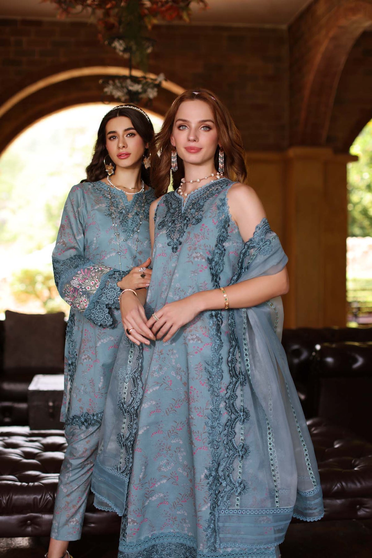Noor by Saadia Asad | Eid Luxe Printkari 24 | D2 -  Noor by Saadia Asad Luxury - Original Designer Dress - House of Maryam