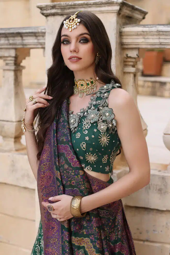 Noor by Saadia Asad | Kaani Wedding Formals 23 | D1 -  Noor by Saadia Asad Formal - Original Designer Dress - House of Maryam