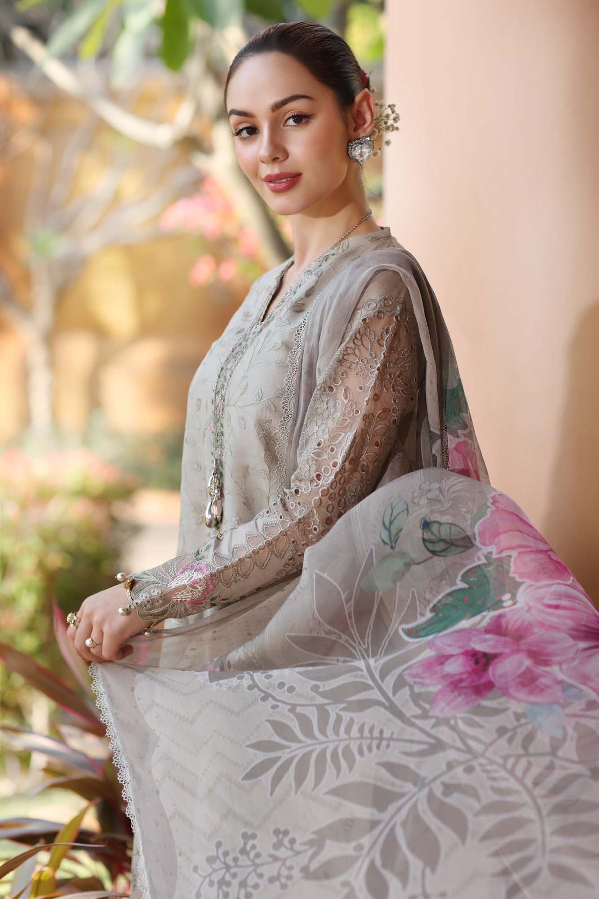 Noor by Saadia Asad | Eid Luxury Laserkari 25 | D1-B -  Noor by Saadia Asad Ladies Clothes - Original Designer Dress - House of Maryam