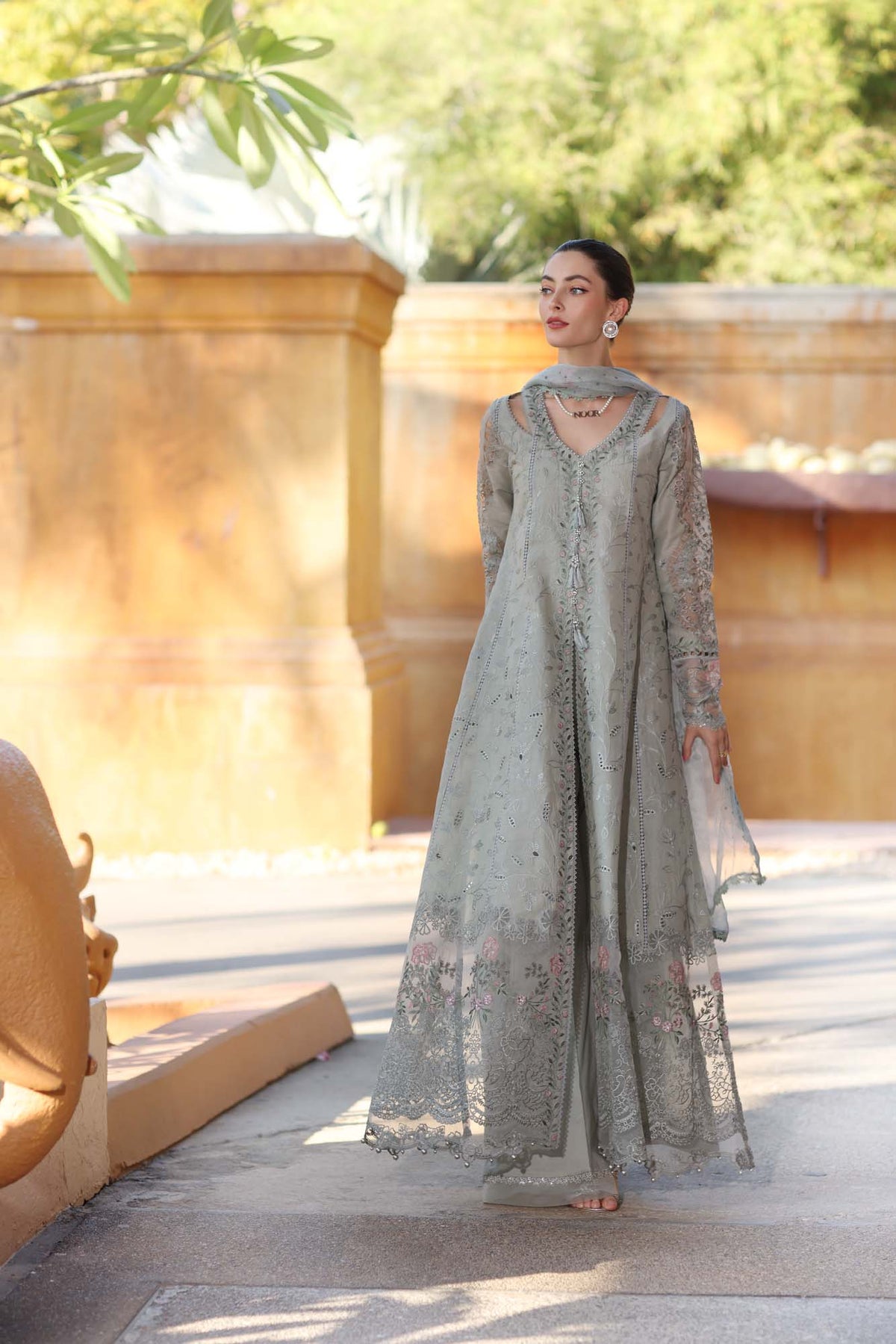 Noor by Saadia Asad | Eid Luxury Laserkari 25 | D1-A -  Noor by Saadia Asad Ladies Clothes - Original Designer Dress - House of Maryam