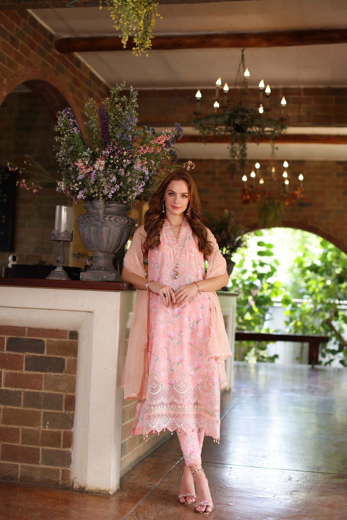 Noor by Saadia Asad | Eid Luxe Printkari 24 | D1 -  Noor by Saadia Asad Luxury - Original Designer Dress - House of Maryam