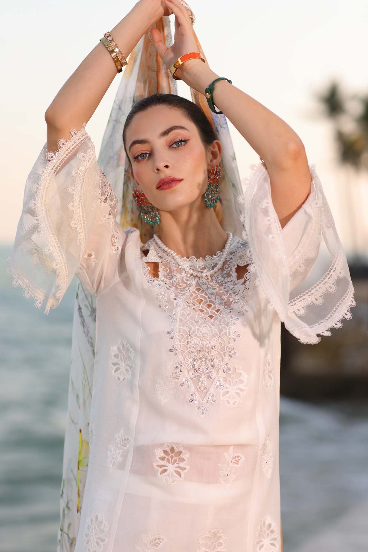 Noor by Saadia Asad | Eid Luxury Laserkari 25 | D9-B -  Noor by Saadia Asad Ladies Clothes - Original Designer Dress - House of Maryam