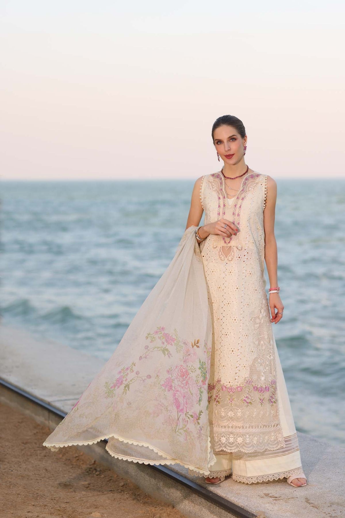 Noor by Saadia Asad | Eid Luxury Laserkari 25 | D3-A -  Noor by Saadia Asad Ladies Clothes - Original Designer Dress - House of Maryam