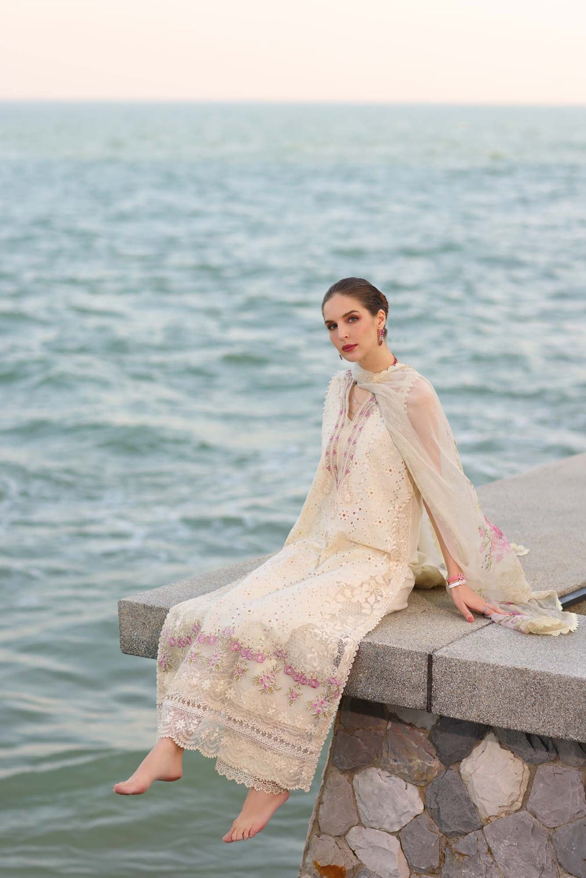 Noor by Saadia Asad | Eid Luxury Laserkari 25 | D3-A -  Noor by Saadia Asad Ladies Clothes - Original Designer Dress - House of Maryam