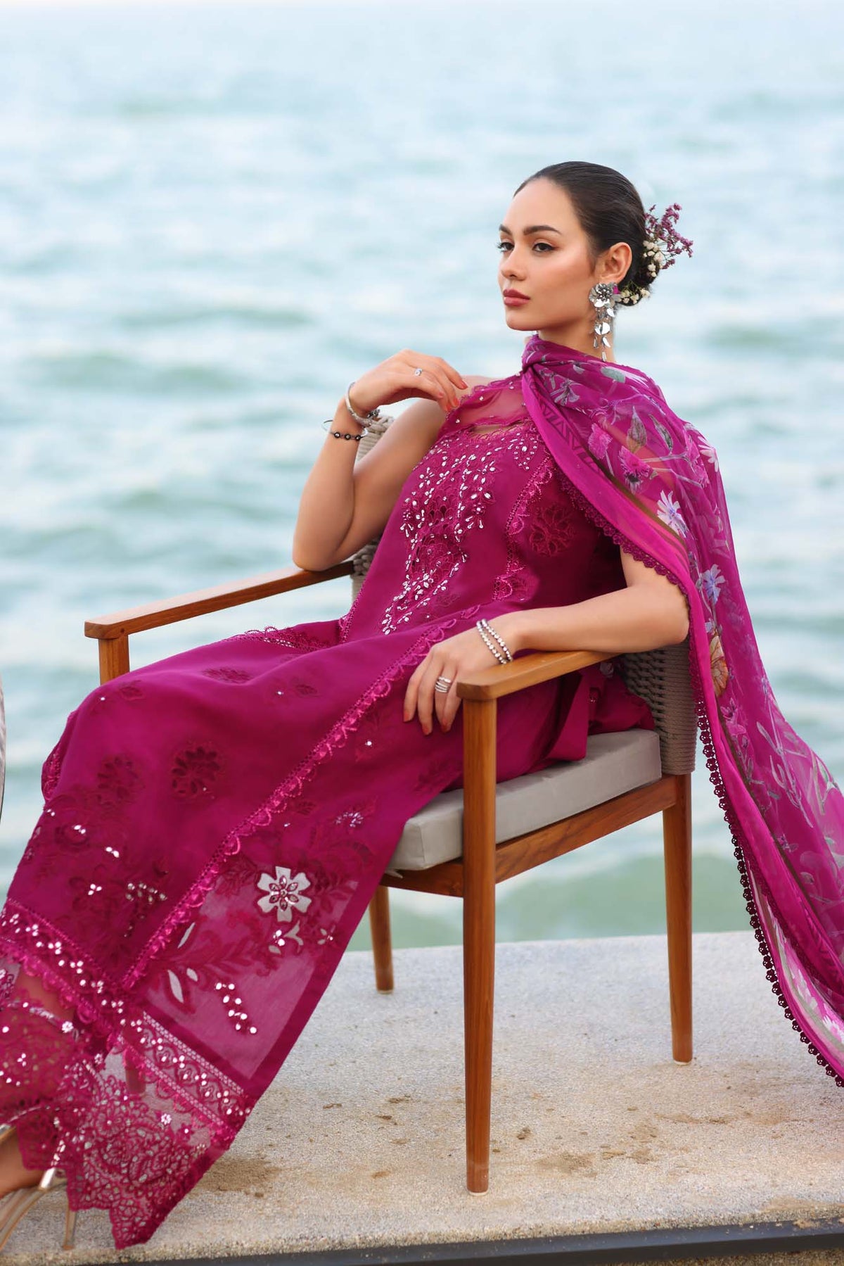 Noor by Saadia Asad | Eid Luxury Laserkari 25 | D9-A -  Noor by Saadia Asad Ladies Clothes - Original Designer Dress - House of Maryam