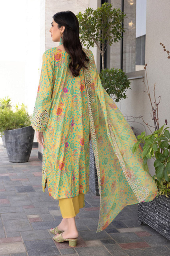 Charizma |Combination Lawn Collection | CC-26 -  Charizma Luxury - Original Designer Dress - House of Maryam