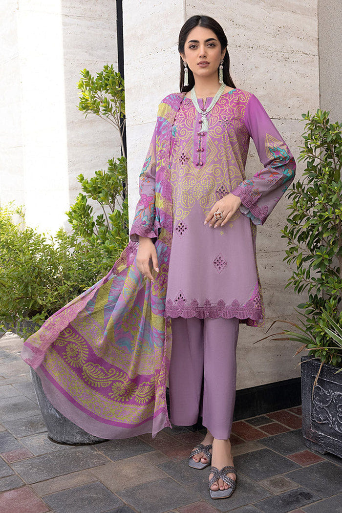 Charizma |Combination Lawn Collection | CC-27 -  Charizma Luxury - Original Designer Dress - House of Maryam