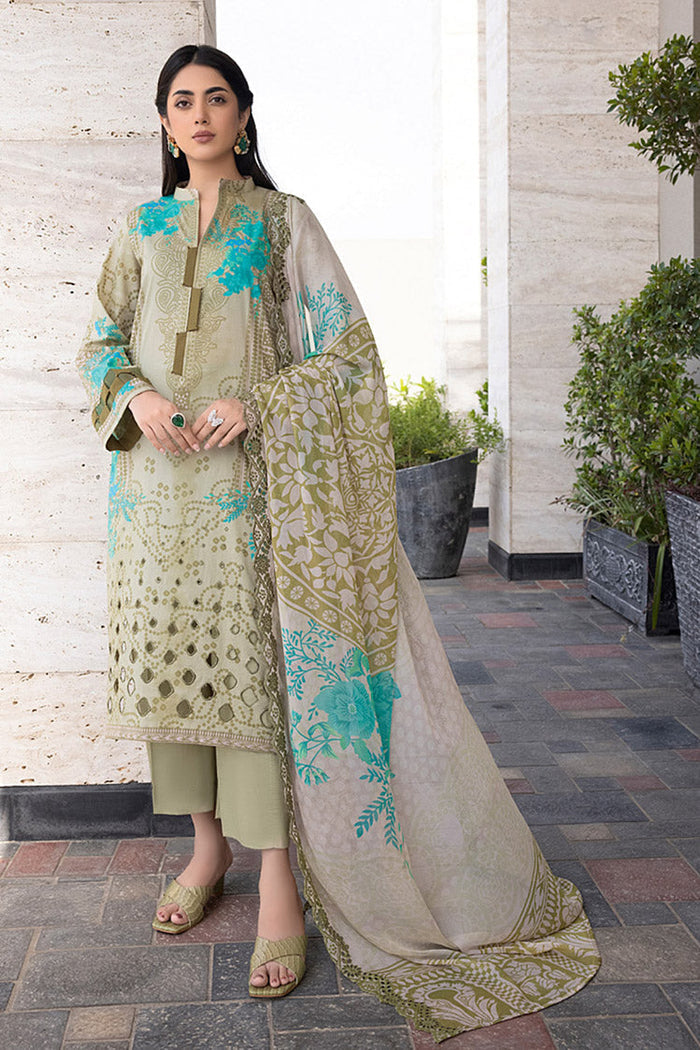 Charizma |Combination Lawn Collection | CC-28 -  Charizma Luxury - Original Designer Dress - House of Maryam