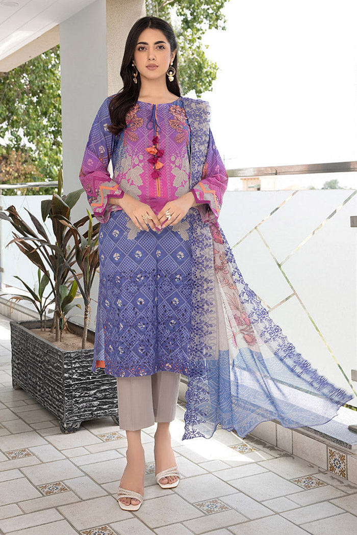 Charizma |Combination Lawn Collection | CC-31 -  Charizma Luxury - Original Designer Dress - House of Maryam