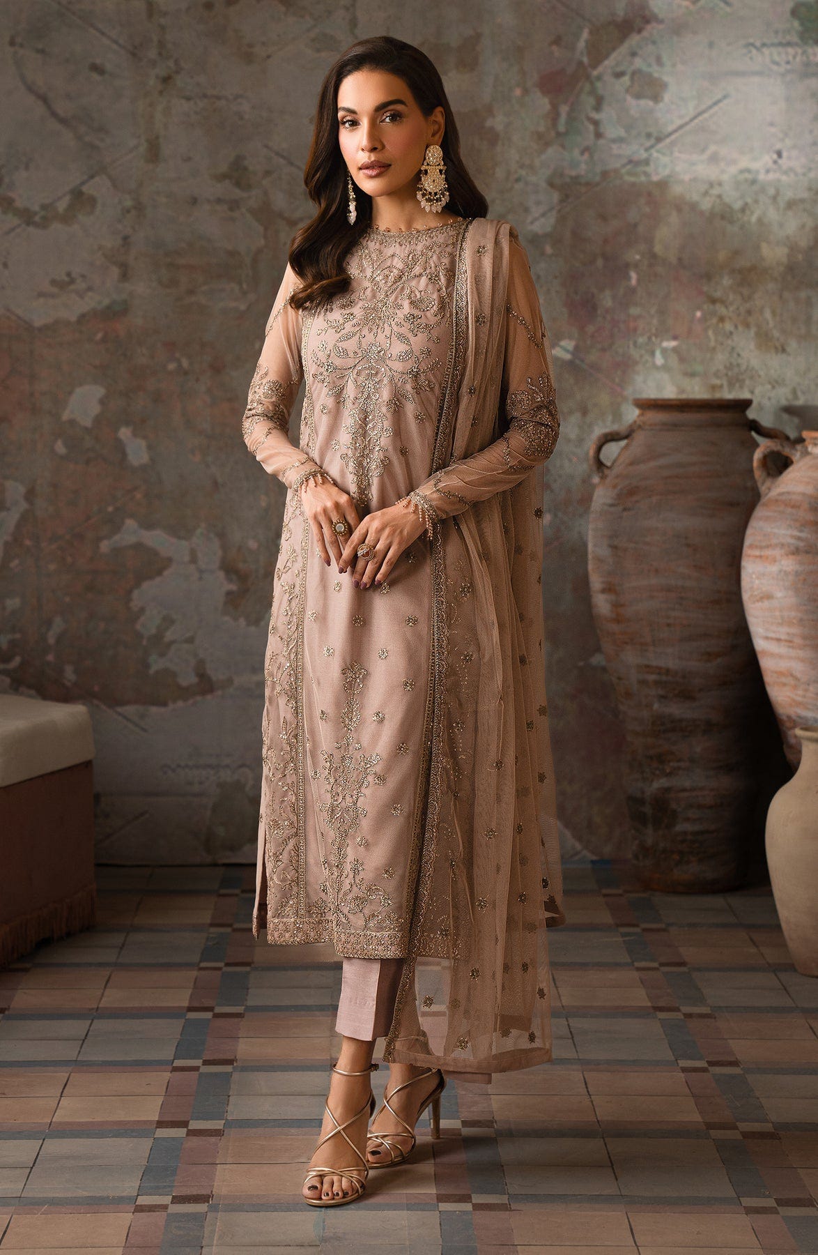 Zarif | Emirah Formals | ZEF 04 AURORA -  Zarif Ladies Clothes - Original Designer Dress - House of Maryam