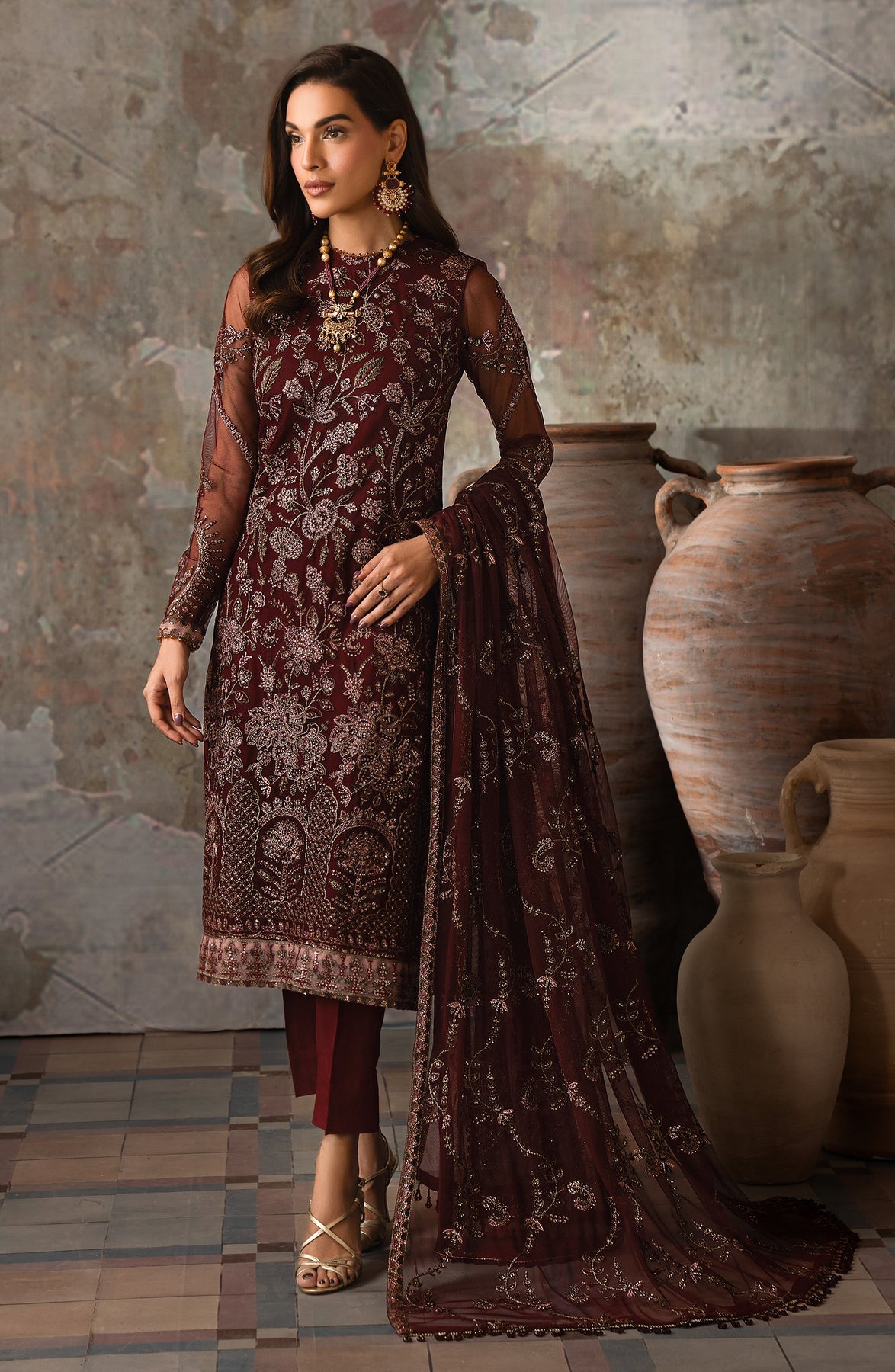 Zarif | Emirah Formals | ZEF 03 CHARM -  Zarif Ladies Clothes - Original Designer Dress - House of Maryam