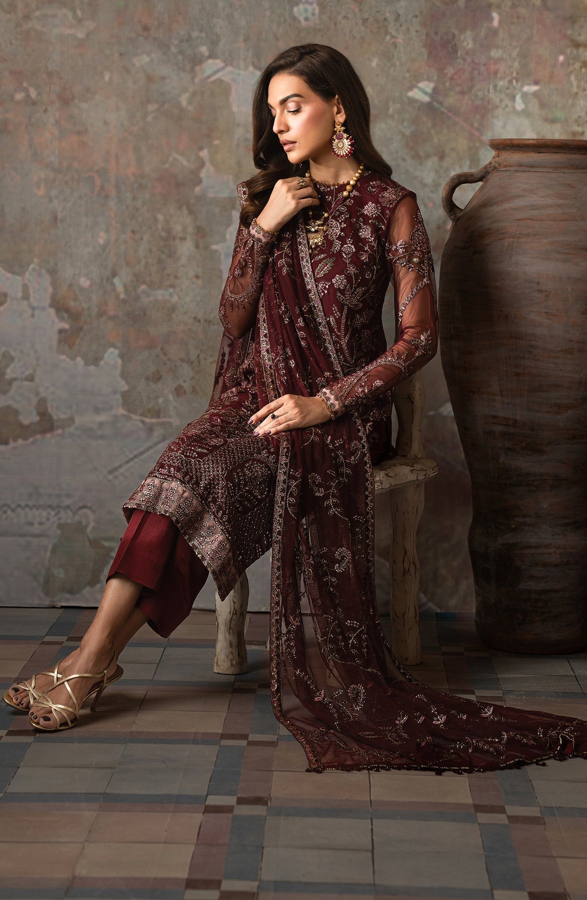 Zarif | Emirah Formals | ZEF 03 CHARM -  Zarif Ladies Clothes - Original Designer Dress - House of Maryam