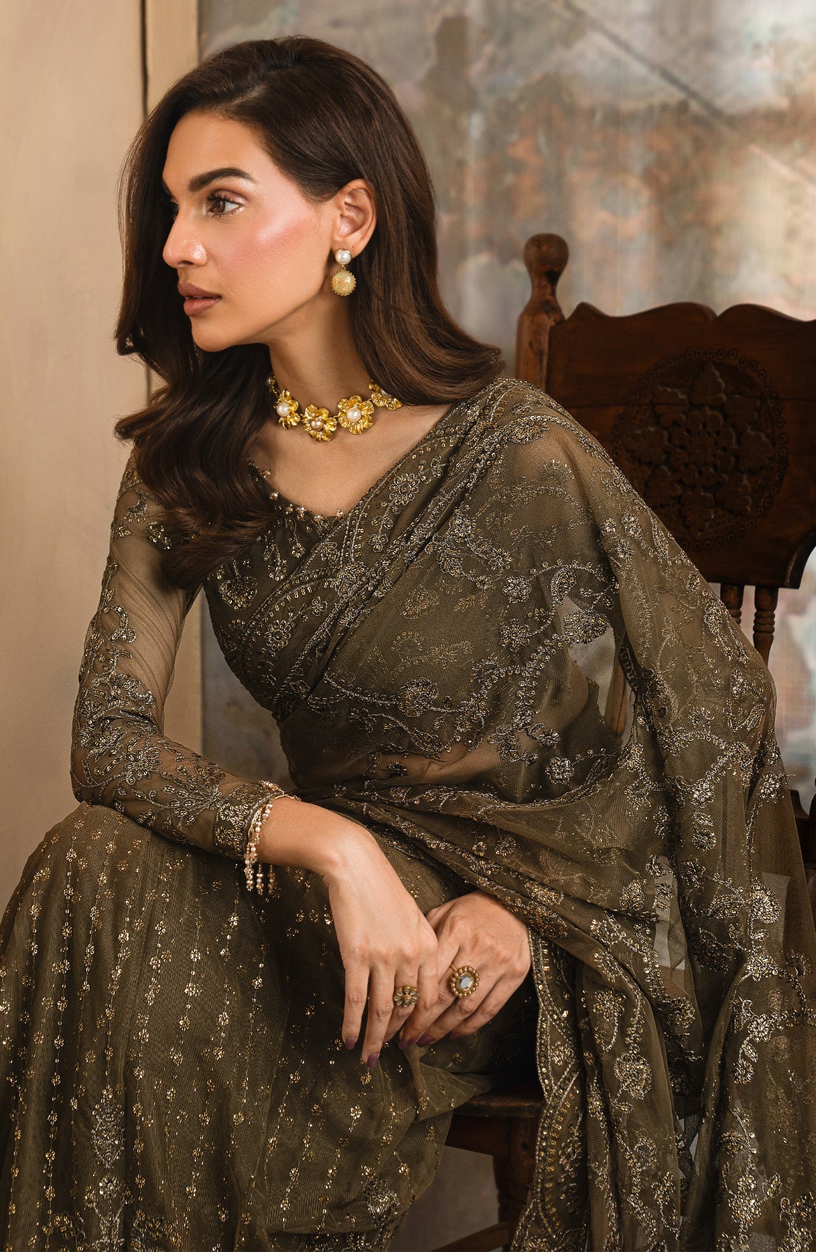 Zarif | Emirah Formals | ZEF 07 JAZAB -  Zarif Ladies Clothes - Original Designer Dress - House of Maryam