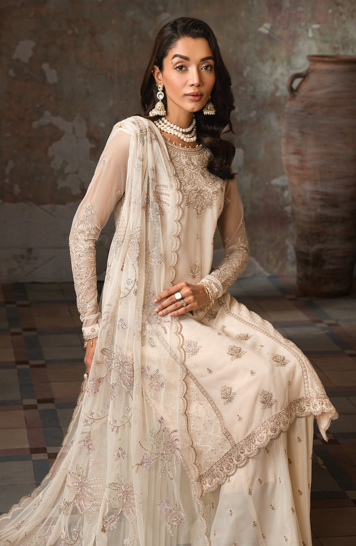 Zarif | Emirah Formals | ZEF 06 MEERA -  Zarif Ladies Clothes - Original Designer Dress - House of Maryam