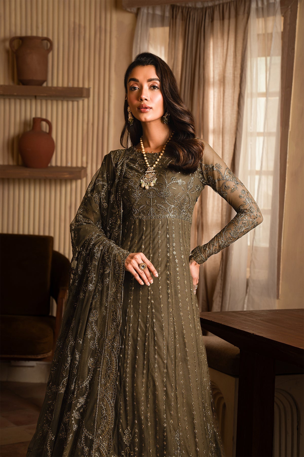 Zarif | Emirah Formals | ZEF 07 JAZAB -  Zarif Ladies Clothes - Original Designer Dress - House of Maryam