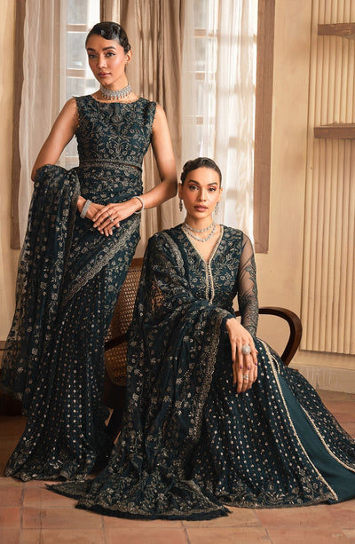Zarif | Emirah Formals | ZEF 01 ORNA -  Zarif Ladies Clothes - Original Designer Dress - House of Maryam