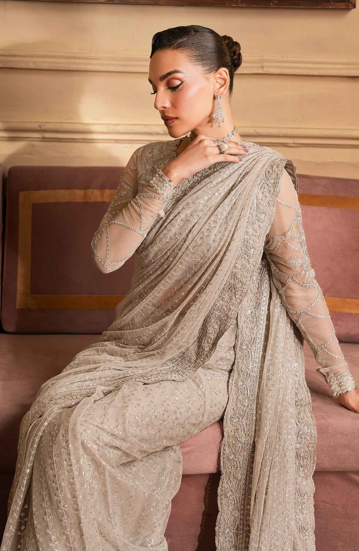 Zarif | Emirah Formals | ZEF 02 BREEZE -  Zarif Ladies Clothes - Original Designer Dress - House of Maryam