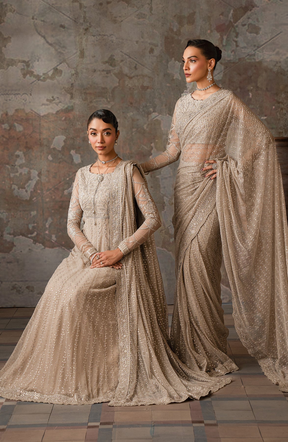 Zarif | Emirah Formals | ZEF 02 BREEZE -  Zarif Ladies Clothes - Original Designer Dress - House of Maryam