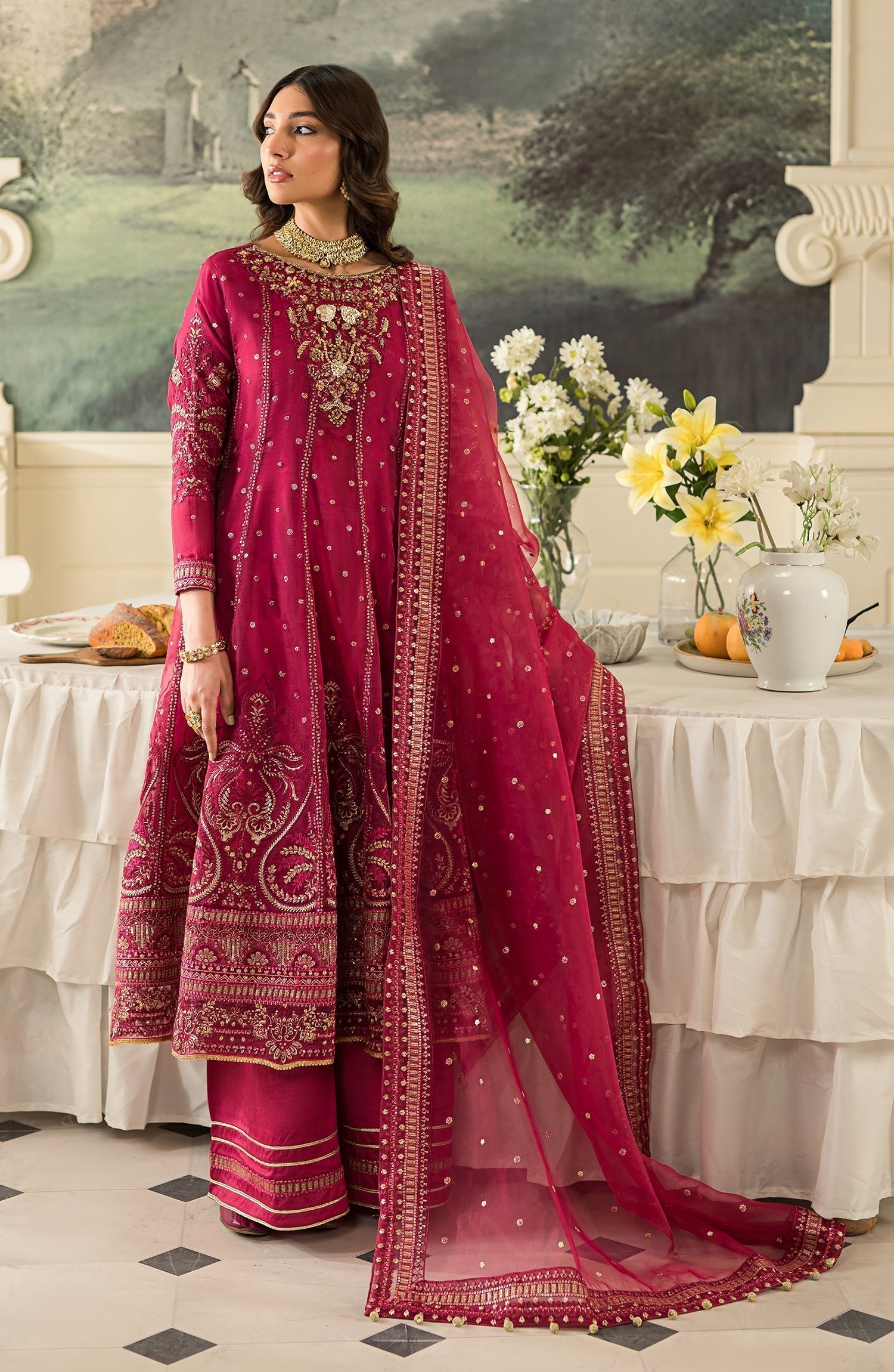 Emaan Adeel | Suave Luxury Formals 24 | SALVIA -  Emaan Adeel Formal -  House of Maryam