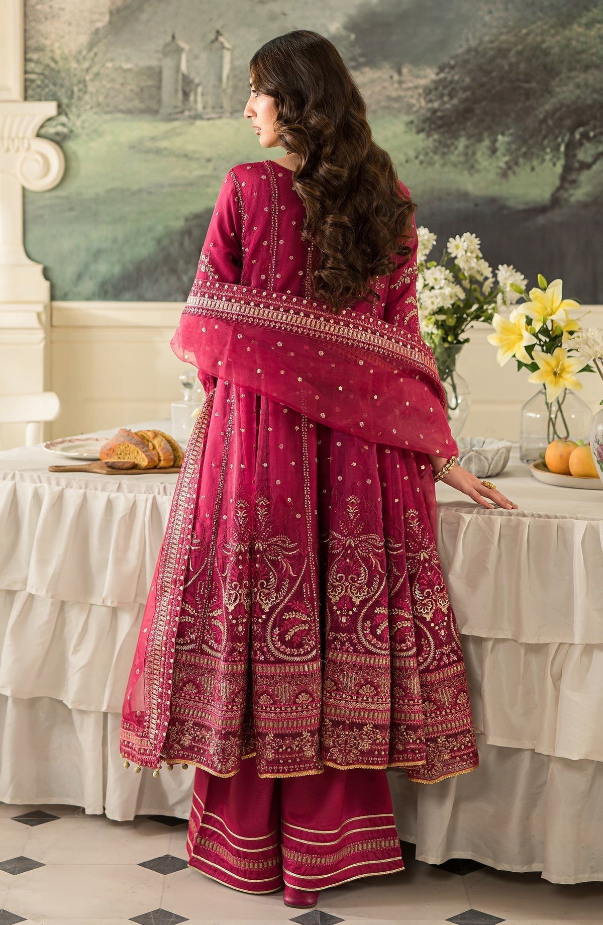 Emaan Adeel | Suave Luxury Formals 24 | SALVIA -  Emaan Adeel Formal - Original Designer Dress - House of Maryam