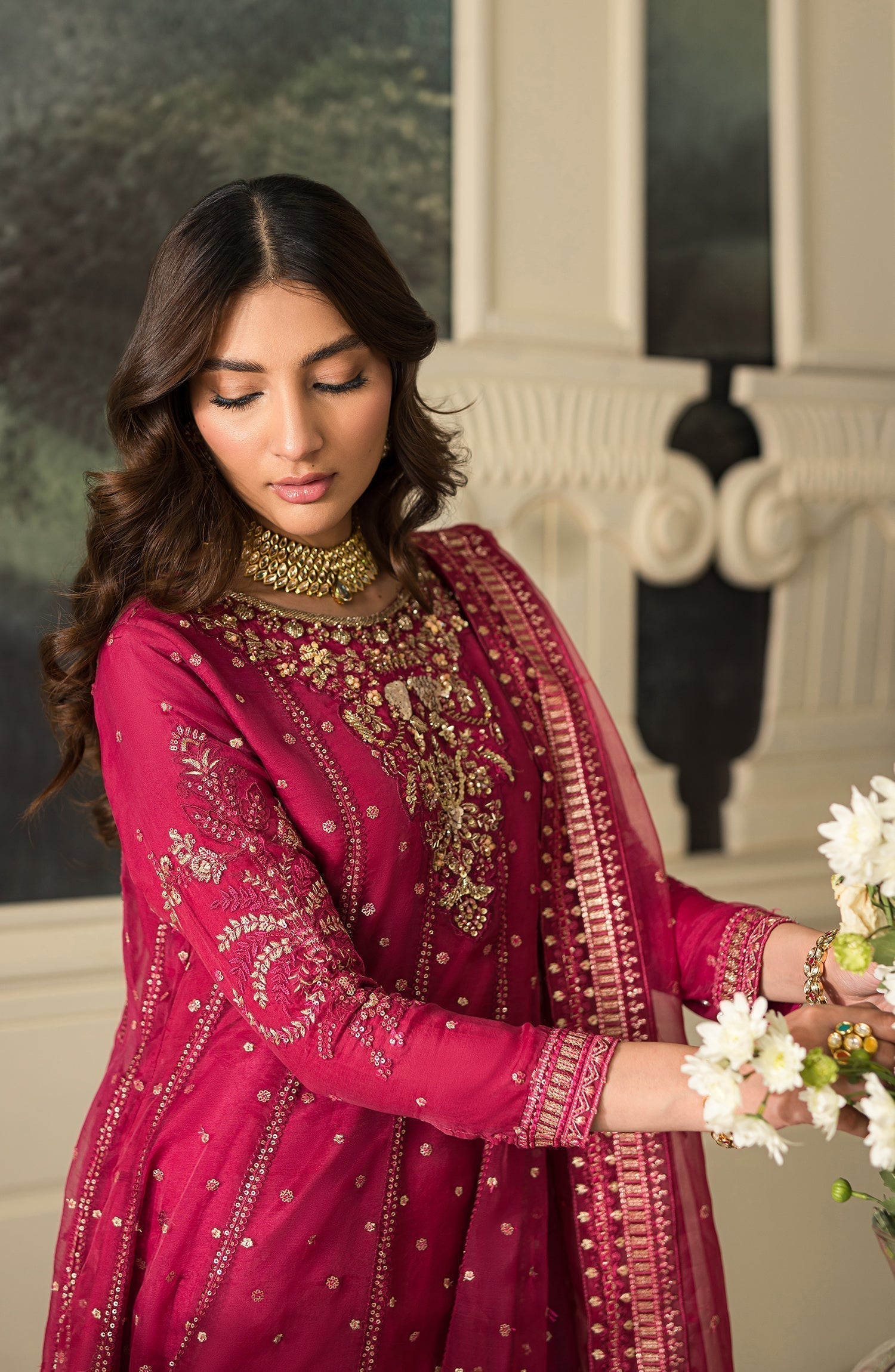 Emaan Adeel | Suave Luxury Formals 24 | SALVIA -  Emaan Adeel Formal -  House of Maryam