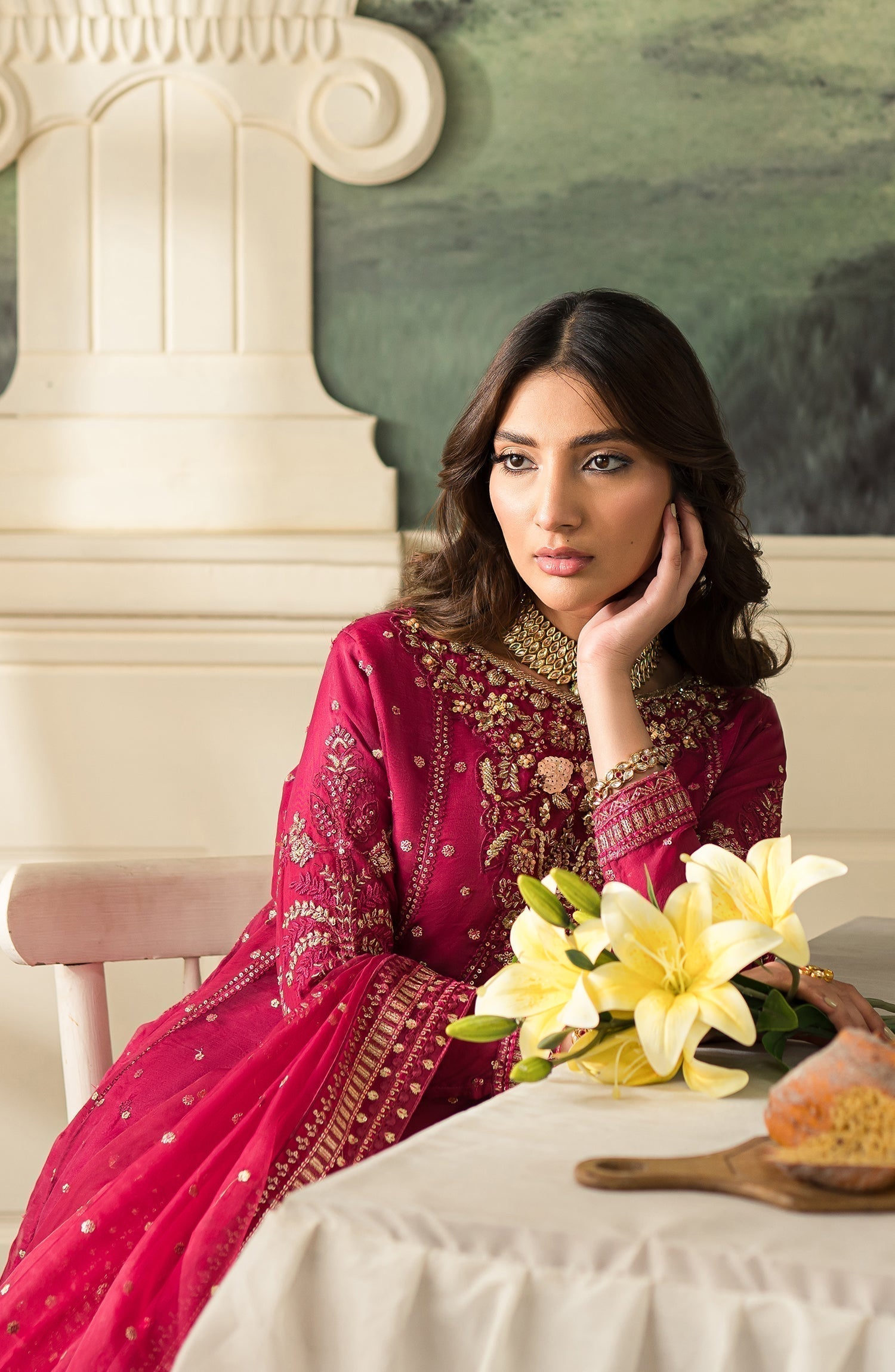 Emaan Adeel | Suave Luxury Formals 24 | SALVIA -  Emaan Adeel Formal -  House of Maryam