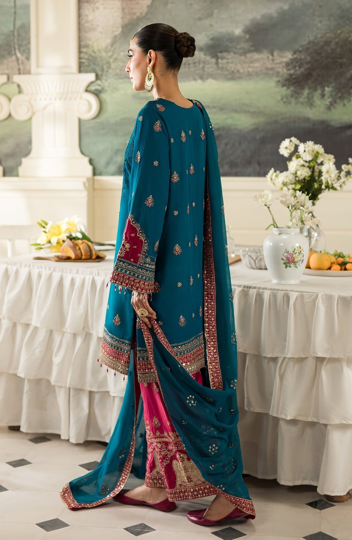 Emaan Adeel | Suave Luxury Formals 24 | LARA -  Emaan Adeel Formal - Original Designer Dress - House of Maryam