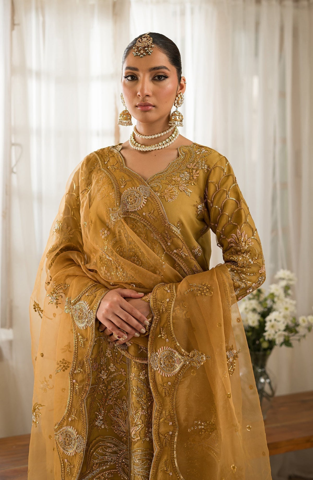 Emaan Adeel | Suave Luxury Formals 24 | ZOE -  Emaan Adeel Formal - Original Designer Dress - House of Maryam