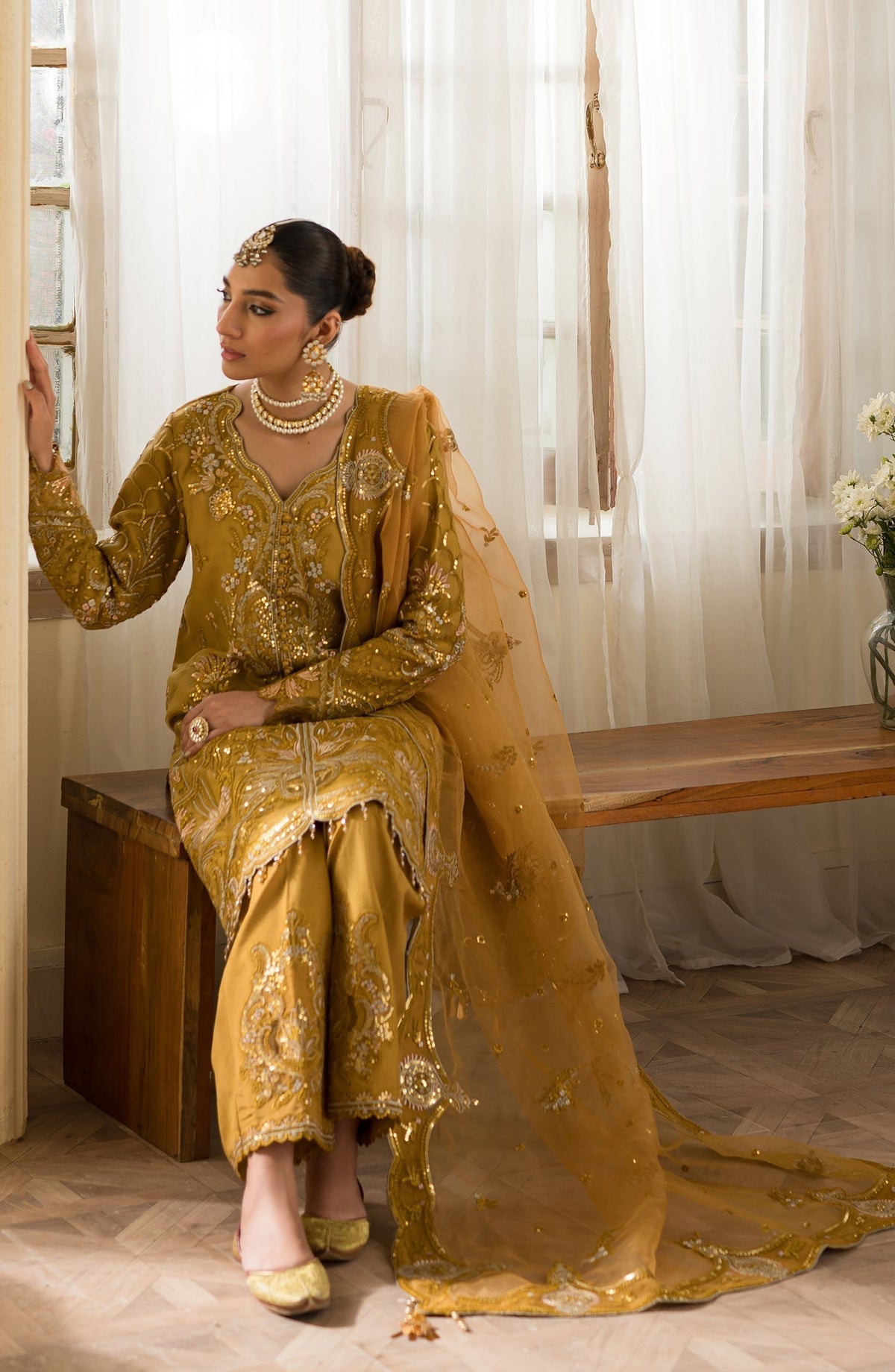 Emaan Adeel | Suave Luxury Formals 24 | ZOE -  Emaan Adeel Formal - Original Designer Dress - House of Maryam