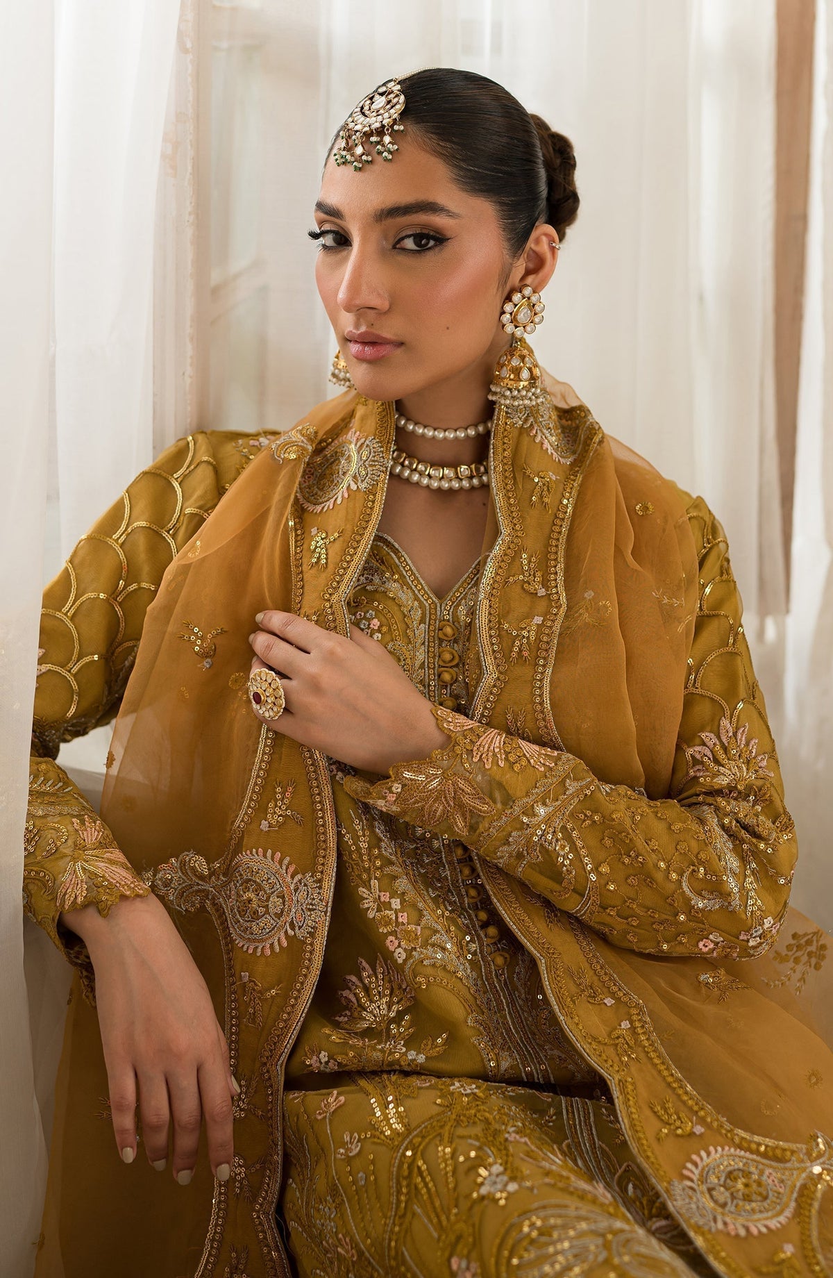 Emaan Adeel | Suave Luxury Formals 24 | ZOE -  Emaan Adeel Formal - Original Designer Dress - House of Maryam