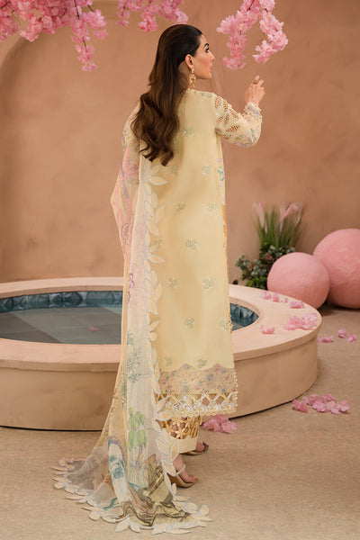Afrozeh Sweet Saffron embroidered lawn suit, photo 2