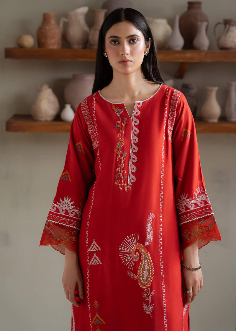 Jeem | Summer 25 RTW | KIARA RUST -  Jeem Ladies Clothes - Original Designer Dress - House of Maryam