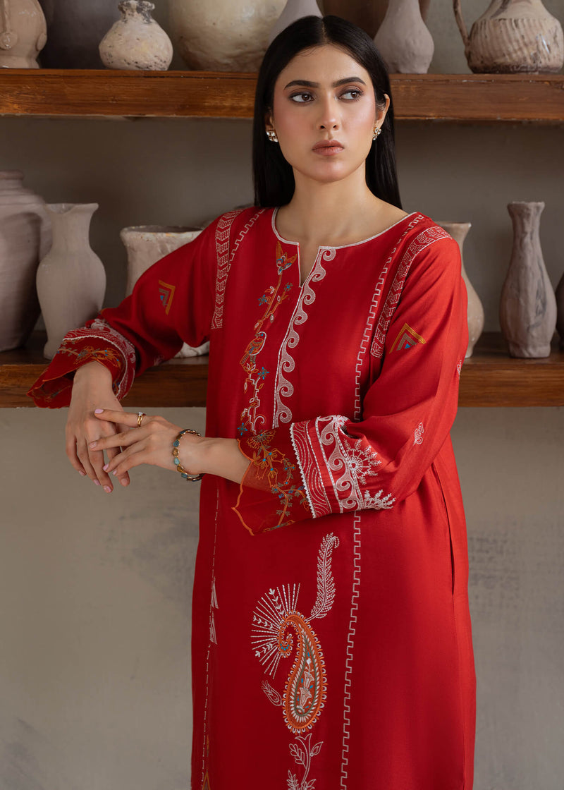 Jeem | Summer 25 RTW | KIARA RUST -  Jeem Ladies Clothes - Original Designer Dress - House of Maryam