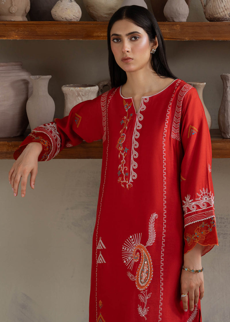 Jeem | Summer 25 RTW | KIARA RUST -  Jeem Ladies Clothes - Original Designer Dress - House of Maryam