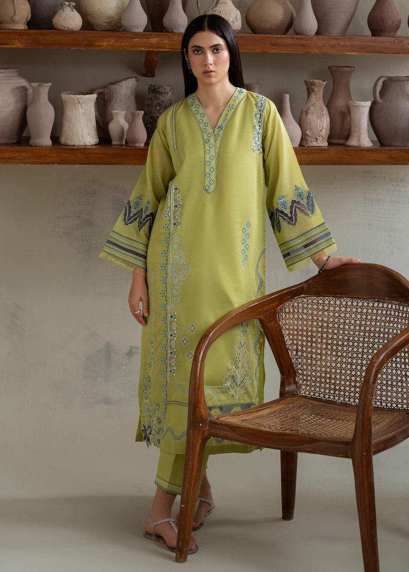 Jeem | Summer 25 RTW | GREEN PAISELY -  Jeem Ladies Clothes - Original Designer Dress - House of Maryam