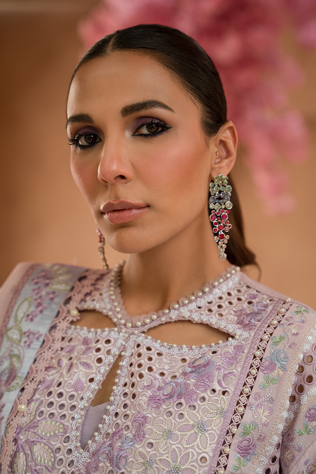 Afrozeh | The Pinted Grden Lawn 24 | Honeysuckle -  Afrozeh Luxury - Original Designer Dress - House of Maryam