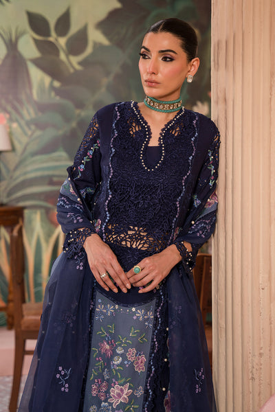 Afrozeh | The Pinted Grden Lawn 24 | Bluebell -  Afrozeh Luxury - Original Designer Dress - House of Maryam