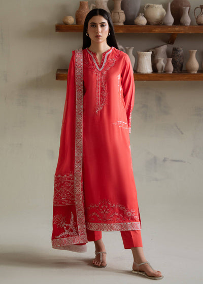 Jeem | Summer 25 RTW | NOVA CORAL -  Jeem Ladies Clothes - Original Designer Dress - House of Maryam