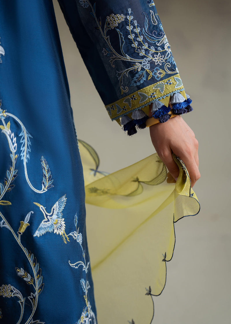 Jeem | Summer 25 RTW | ANZA BLUE -  Jeem Ladies Clothes - Original Designer Dress - House of Maryam