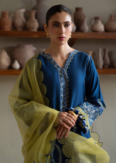 Jeem | Summer 25 RTW | ANZA BLUE -  Jeem Ladies Clothes - Original Designer Dress - House of Maryam