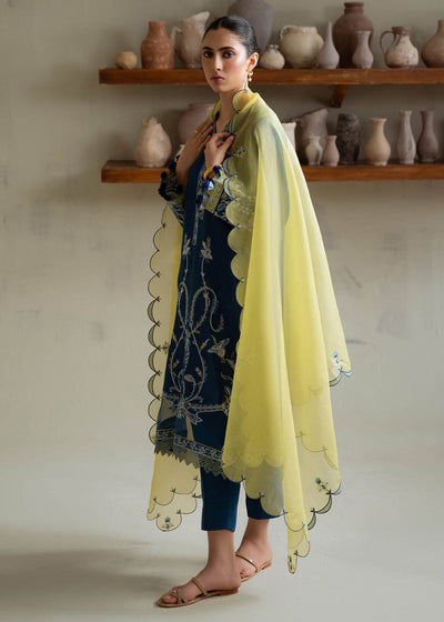 Jeem | Summer 25 RTW | ANZA BLUE -  Jeem Ladies Clothes - Original Designer Dress - House of Maryam