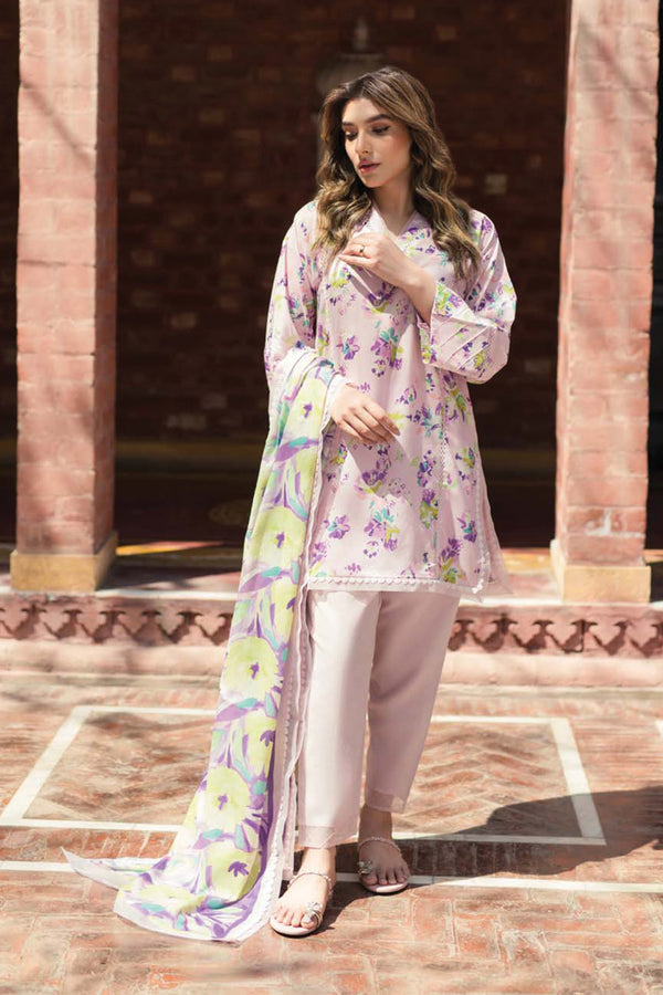 Sahar | Spring Summer Lawn | S-7 -  Sahar Casuals - Original Designer Dress - House of Maryam