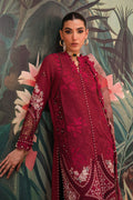 Afrozeh | The Pinted Grden Lawn 24 | Dahlia Dusk by Designer Afrozeh - House of Maryam - Pakistani Designer Ethnic Wear in {{ shop.shopifyCountryName }}