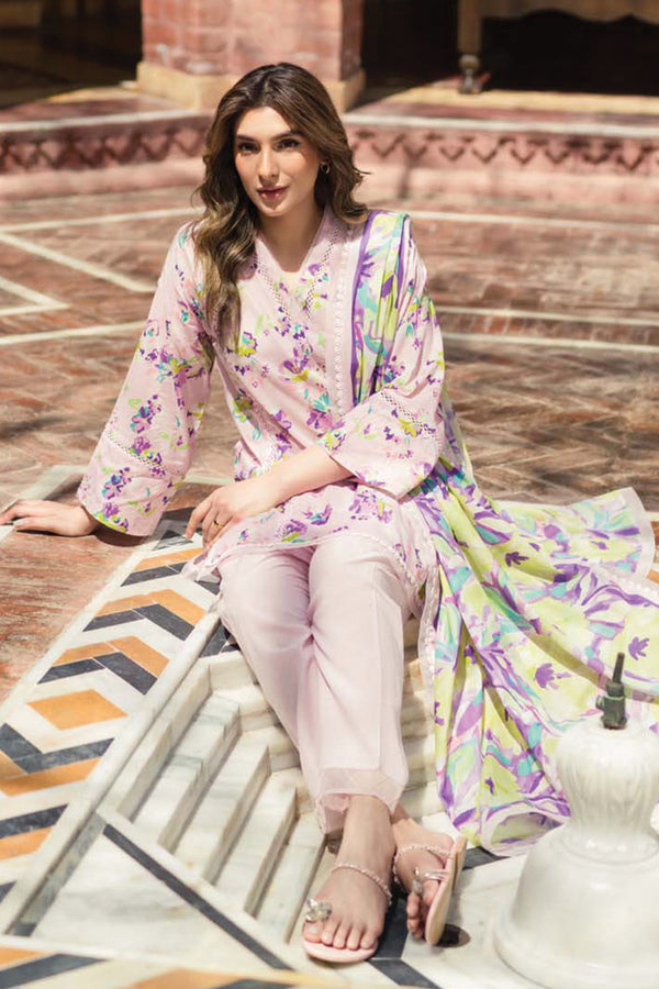 Sahar | Spring Summer Lawn | S-7 -  Sahar Casuals - Original Designer Dress - House of Maryam