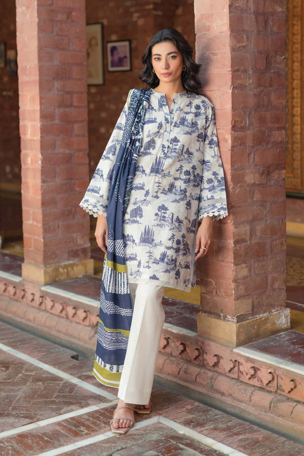 Sahar | Spring Summer Lawn | S-1 -  Sahar Casuals - Original Designer Dress - House of Maryam